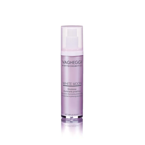 Ansiktskräm mot pigmentfläckar - White Moon Protective Brightening Emulsion